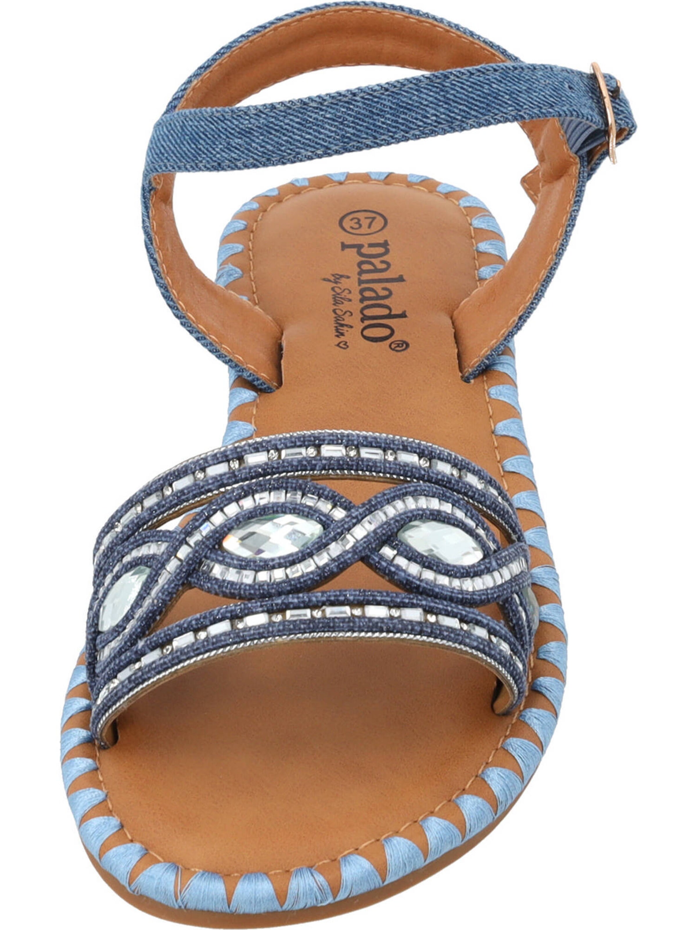 Palado by Sila Sahin Sandalen met riem 'Naforao' in Blauw