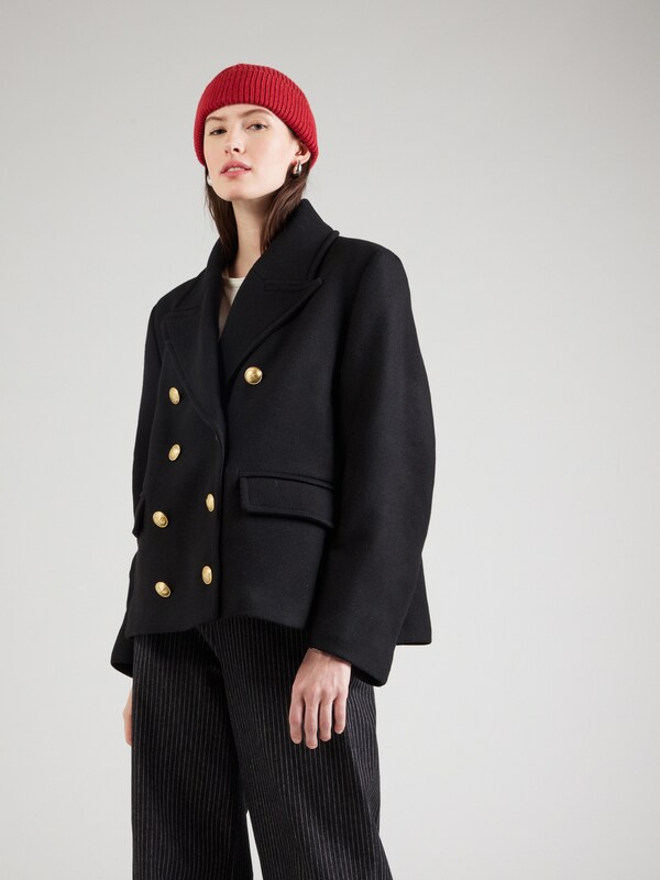 DRYKORN Between-Seasons Coat 'ORDBURGH_2' in Black