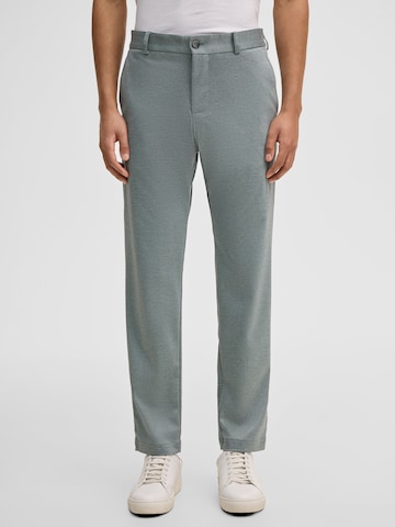 STRELLSON Slimfit Hose 'Tius' in Grün: Vorderseite