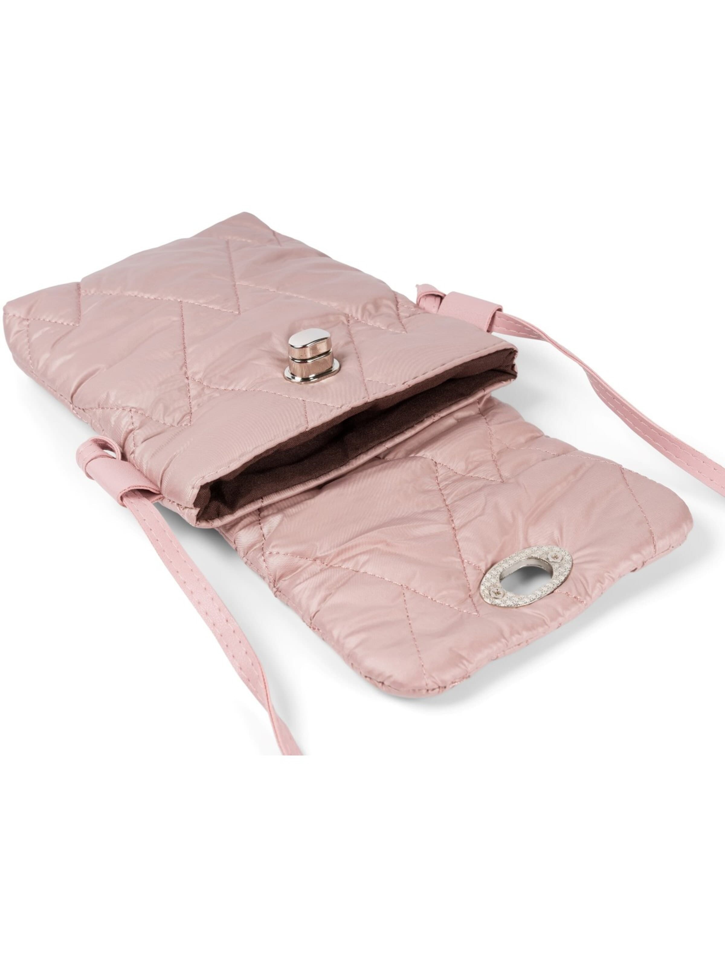 styleBREAKER Umhängetasche 'Stepp Umhängetasche Rauten'‌‌‌‌ in Pink