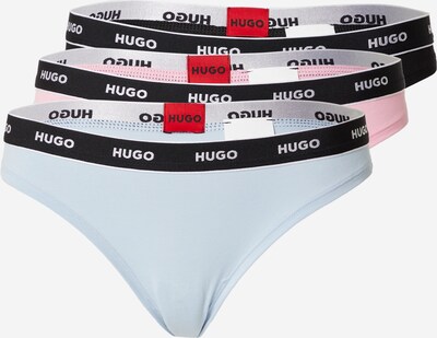HUGO String in hellblau / pink / schwarz, Produktansicht