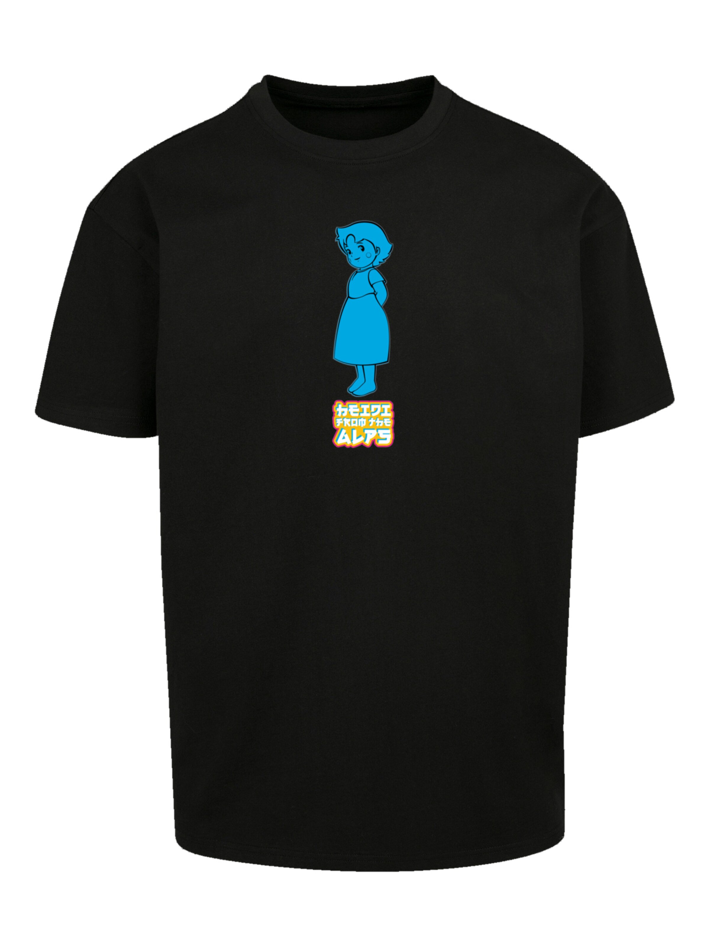 F4NT4STIC Shirt 'Heidi' in Black: front