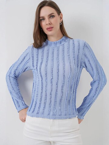 Camicia da donna di Bigdart in blu: frontale