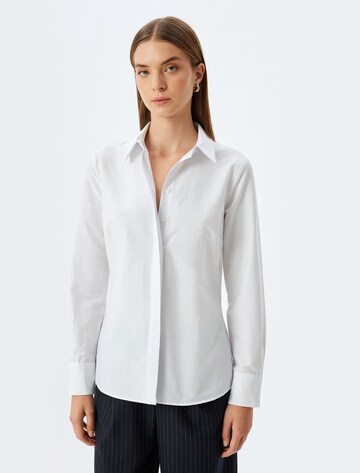 Koton Bluse in Weiß: Vorderseite