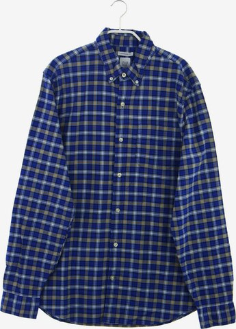 GAP Button Up Shirt in M in Blue: front