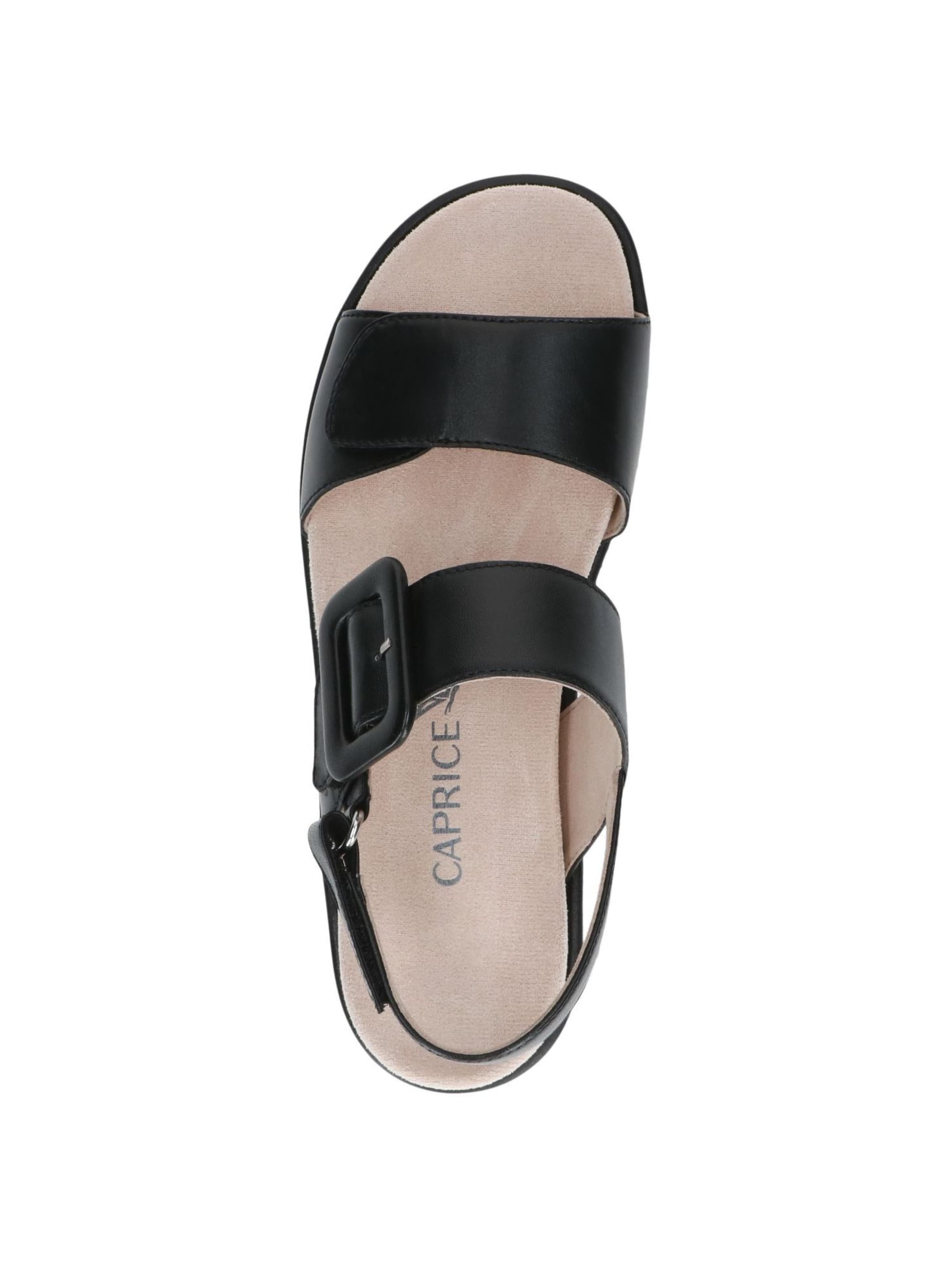 CAPRICE Sandaal in Zwart