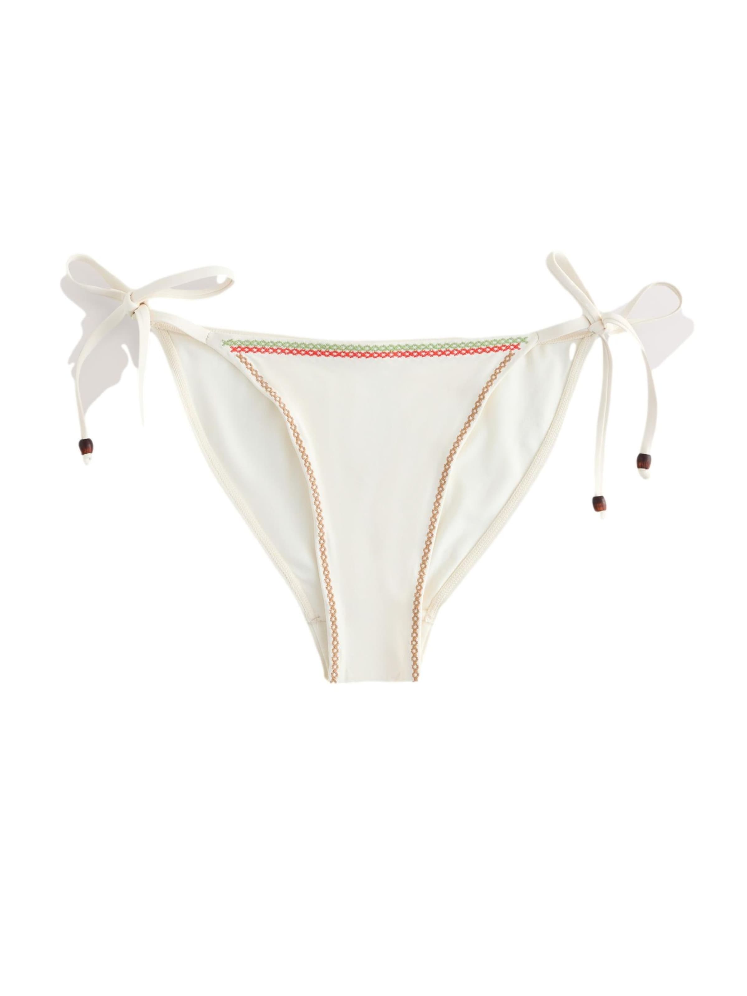 Next Bikini bottom in Ivory / Kiwi / Red, Item view