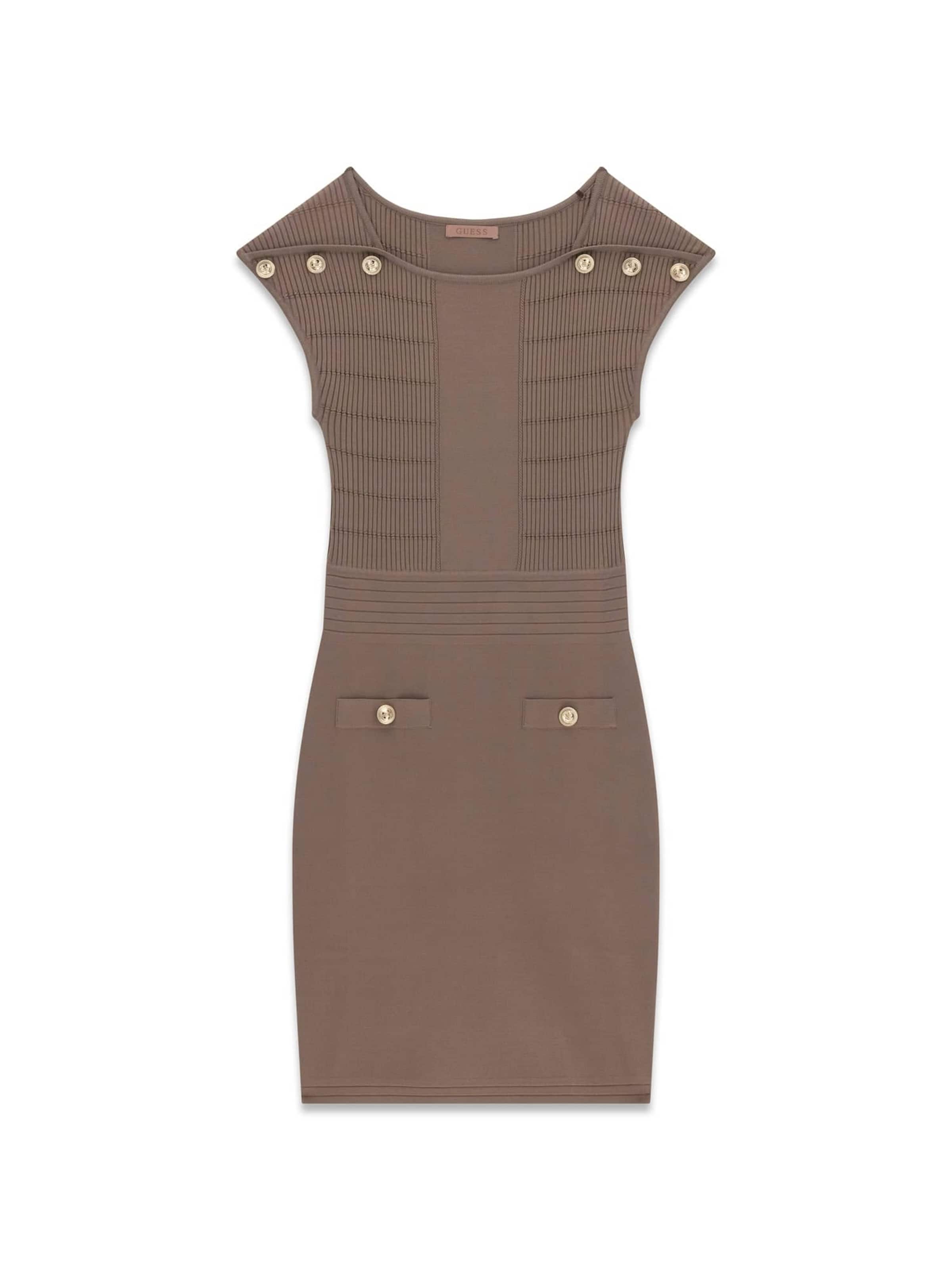 GUESS Kleid 'Bodycon' in Beige: Vorderseite