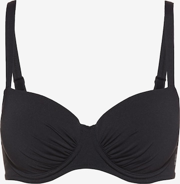 SUNFLAIR Balconette Bikinitop in Schwarz: predná strana