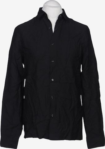 MANGO MAN Hemd M in Schwarz: Vorderseite