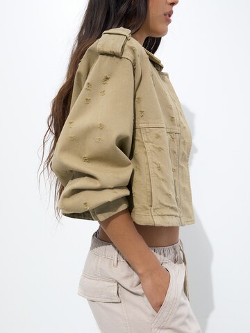 Pull&Bear Tussenjas in Beige