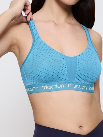 TRIUMPH Bralette Sports bra ' Triaction Energy Lite ' in Blue