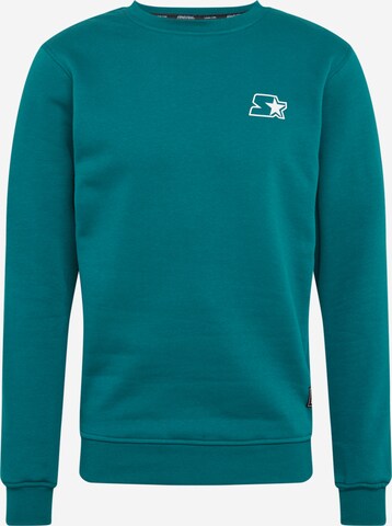 Sweat-shirt Starter Black Label en vert : devant