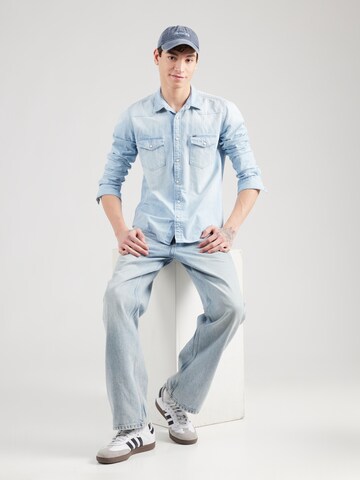 Pepe Jeans Tavaline suurus Triiksärk 'HANCK', värv sinine