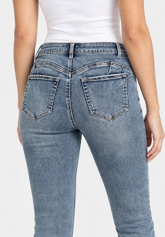 Elara Skinny Jeans in Blauw