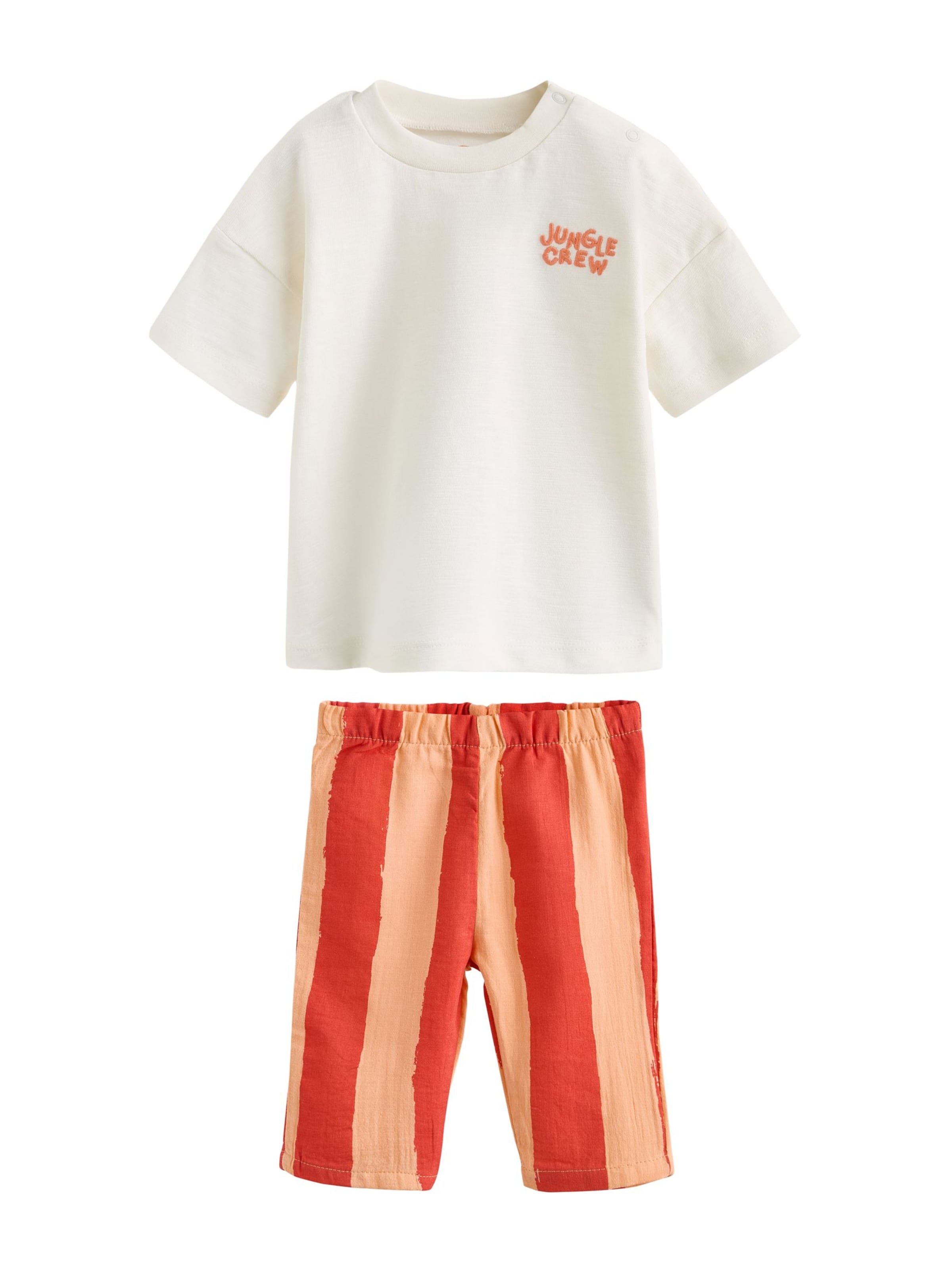 Set Next en orange : devant