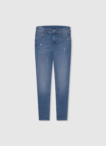 Regular Jeans 'Pixlette' de la Pepe Jeans pe albastru: față