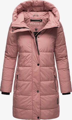 Cappotto invernale 'Karumikoo XVI' di MARIKOO in rosa: frontale