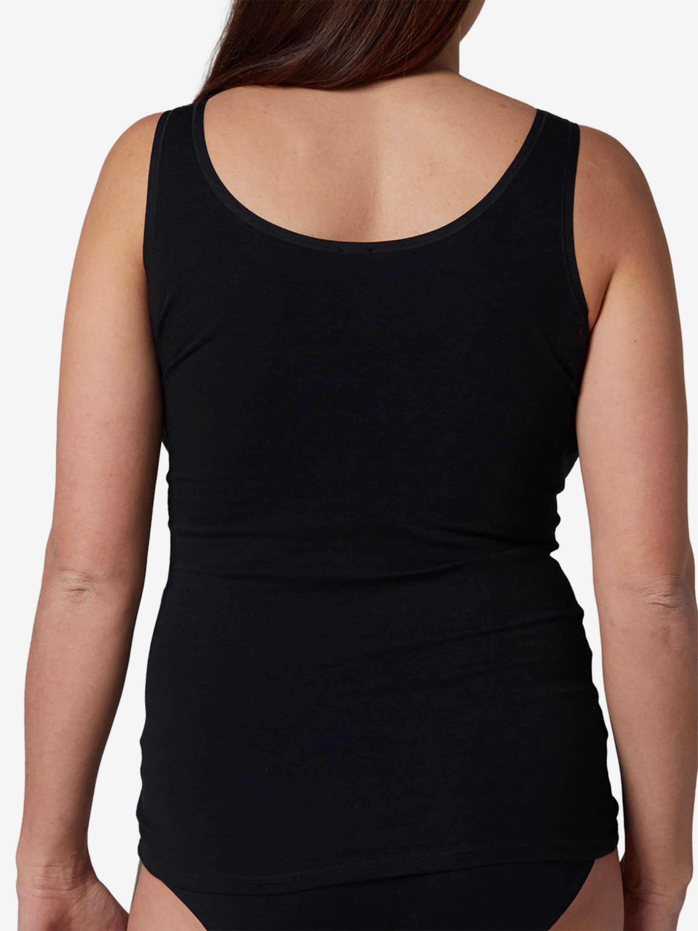 Skiny Top ' Cotton Advantage ' in Black