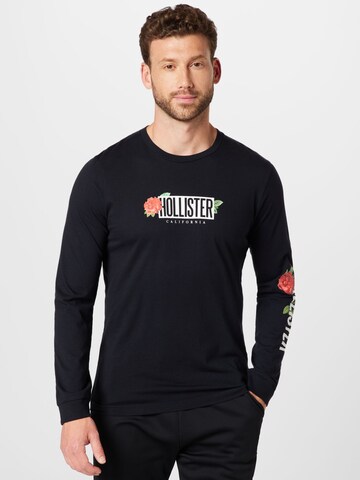 HOLLISTER Shirt in Zwart: voorkant