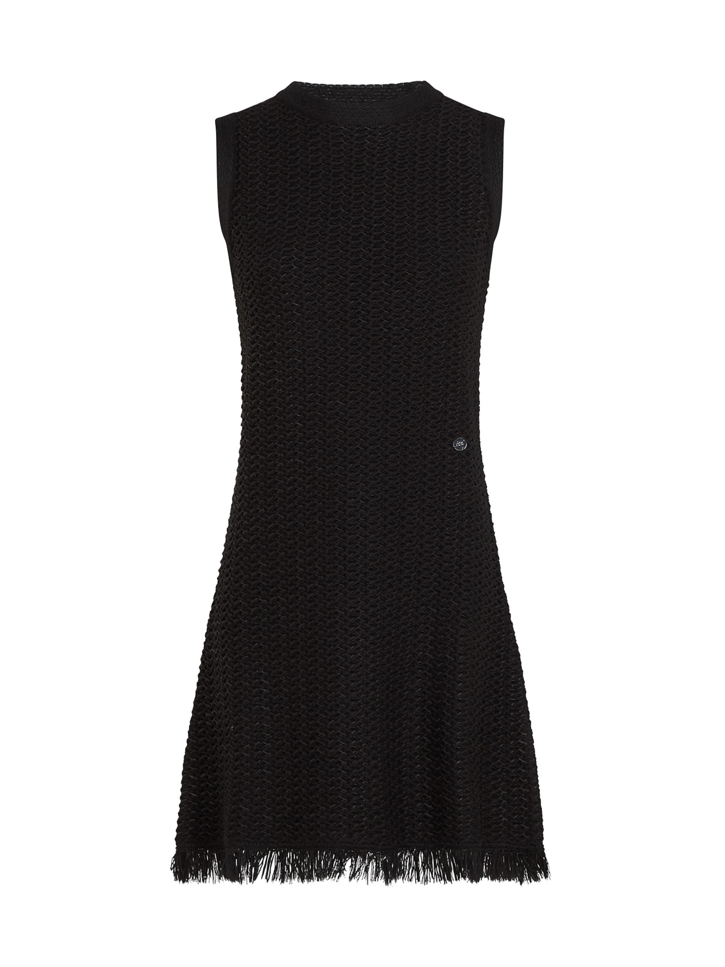 Karl Lagerfeld Kötött ruhák - fekete: elől