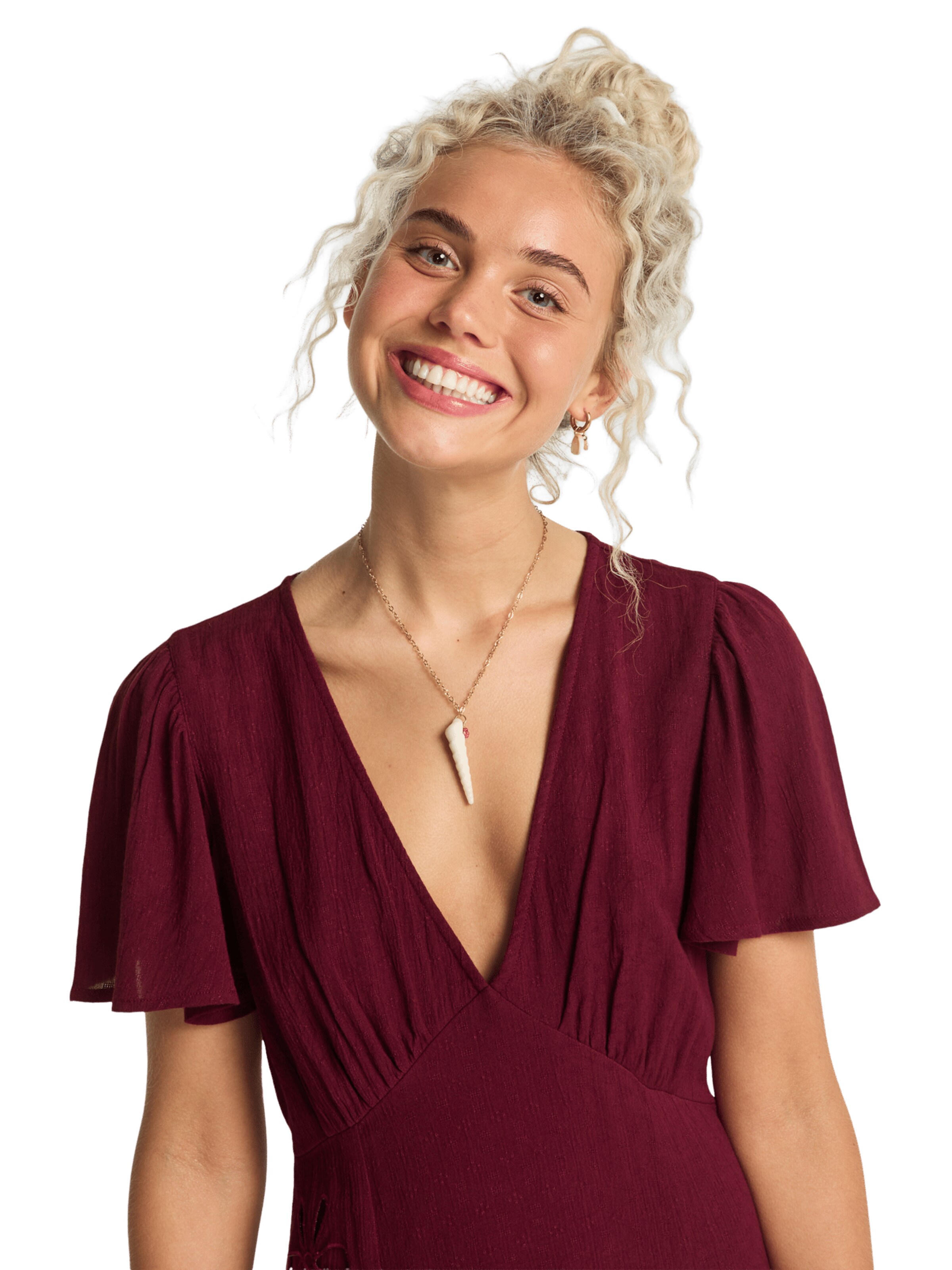 BILLABONG Dress in Red