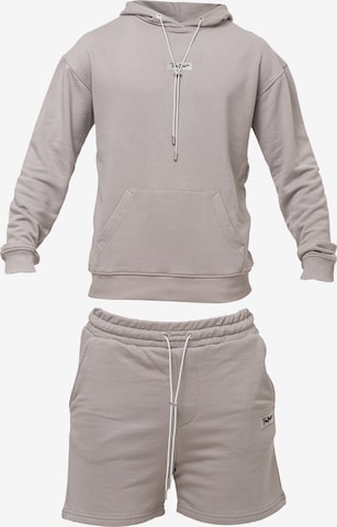 Tom Barron Sports Suit in Grey: front