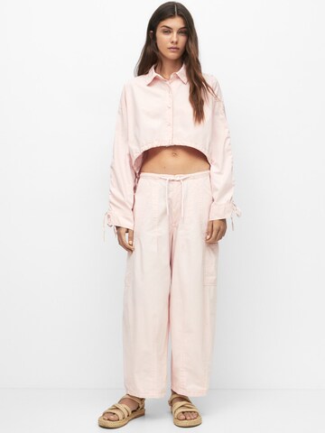 Pull&Bear Bluse in Pink