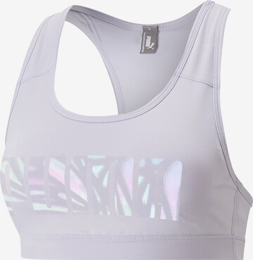 PUMA Sports bra in White: front