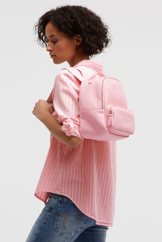 Soccx Backpack in Red: front