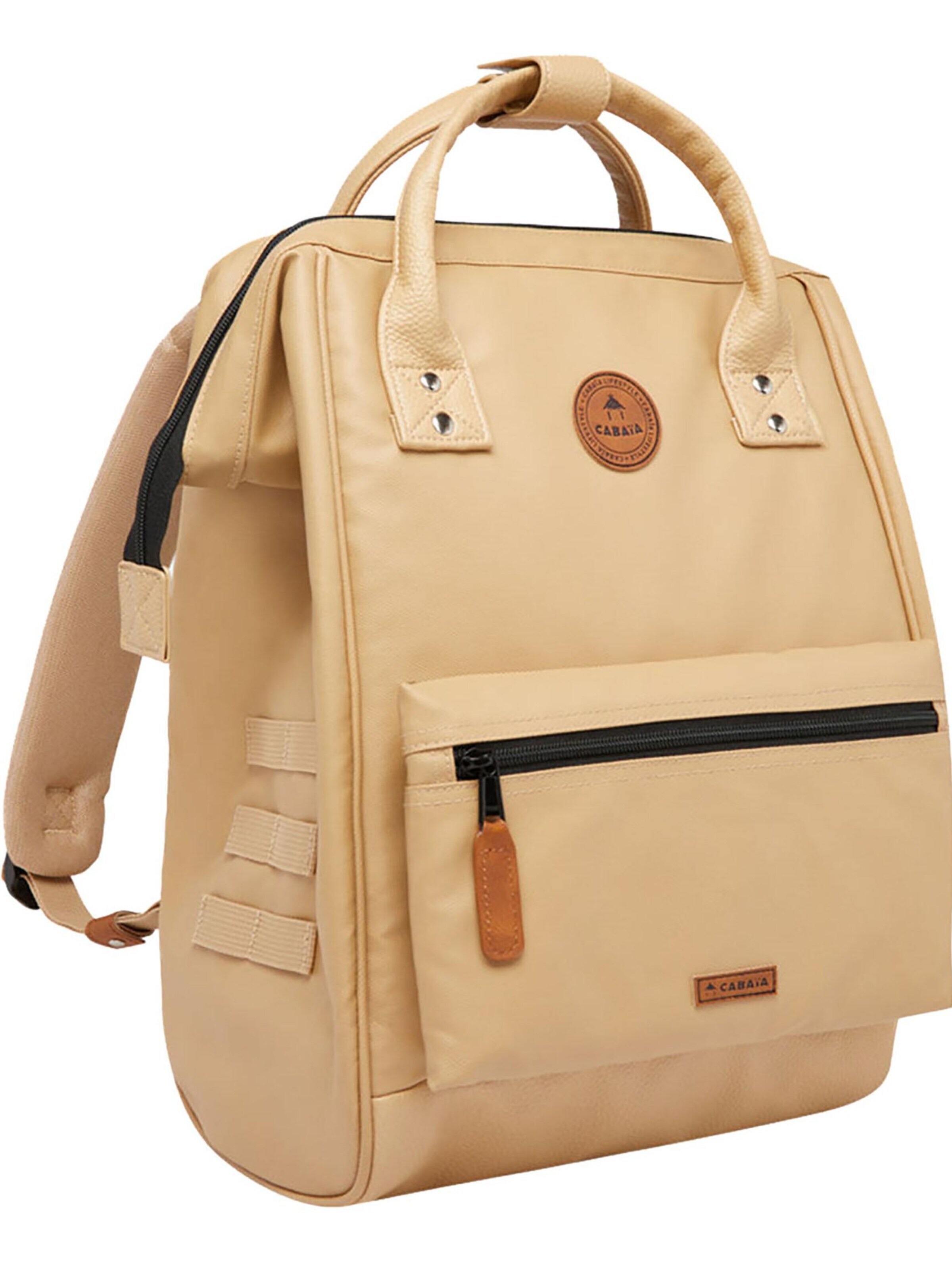 Cabaia Rucksack 'Fortaleza M'‌‌‌‌‌‌ in Beige