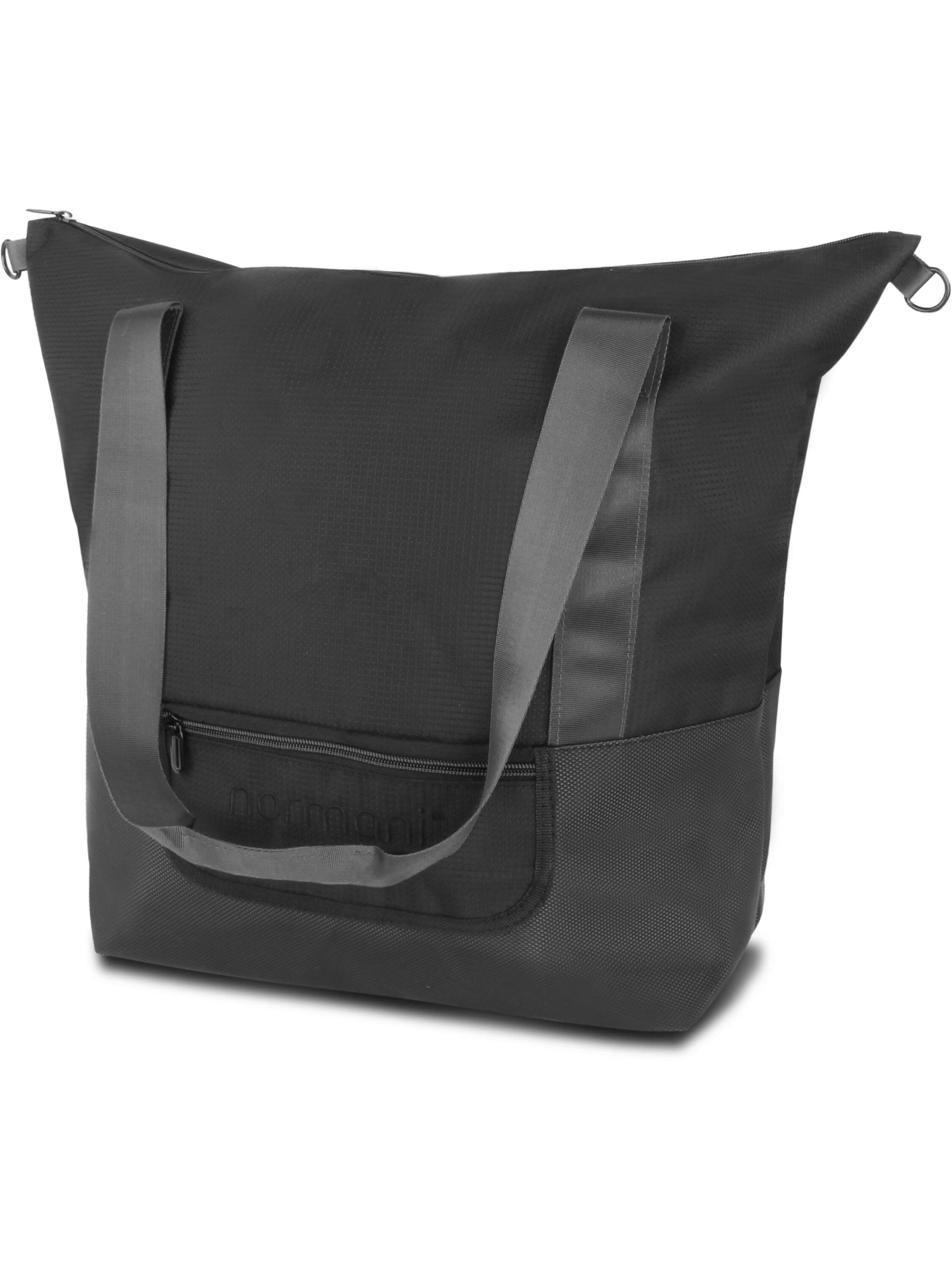 normani Sporttasche 'Westpass' in Grau: Vorderseite