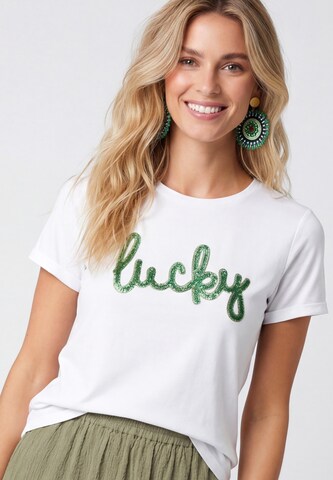 usha FESTIVAL Shirt in Wit