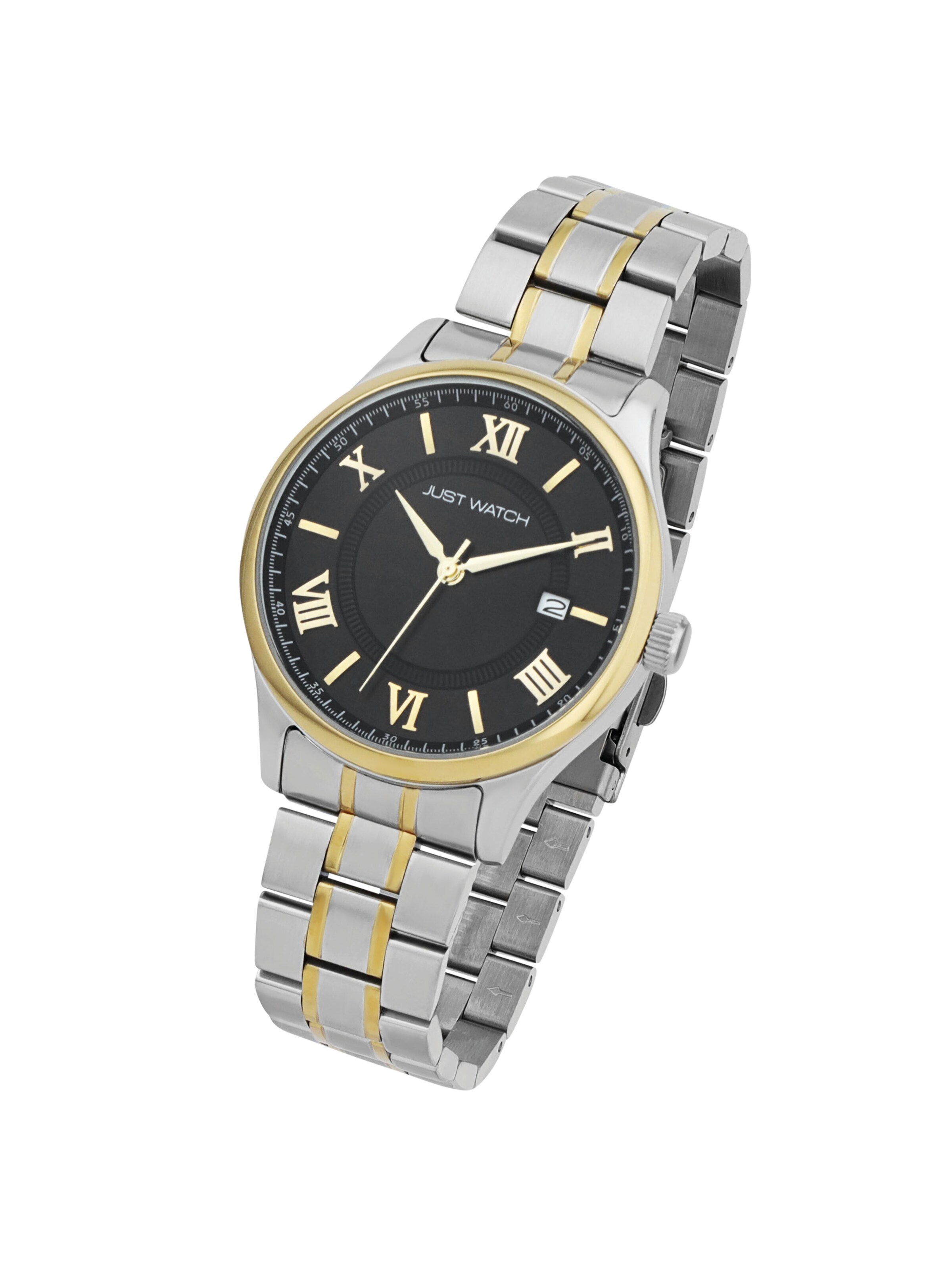 Just Watch Analog Watch 'Datumsanzeige' in Mixed colors