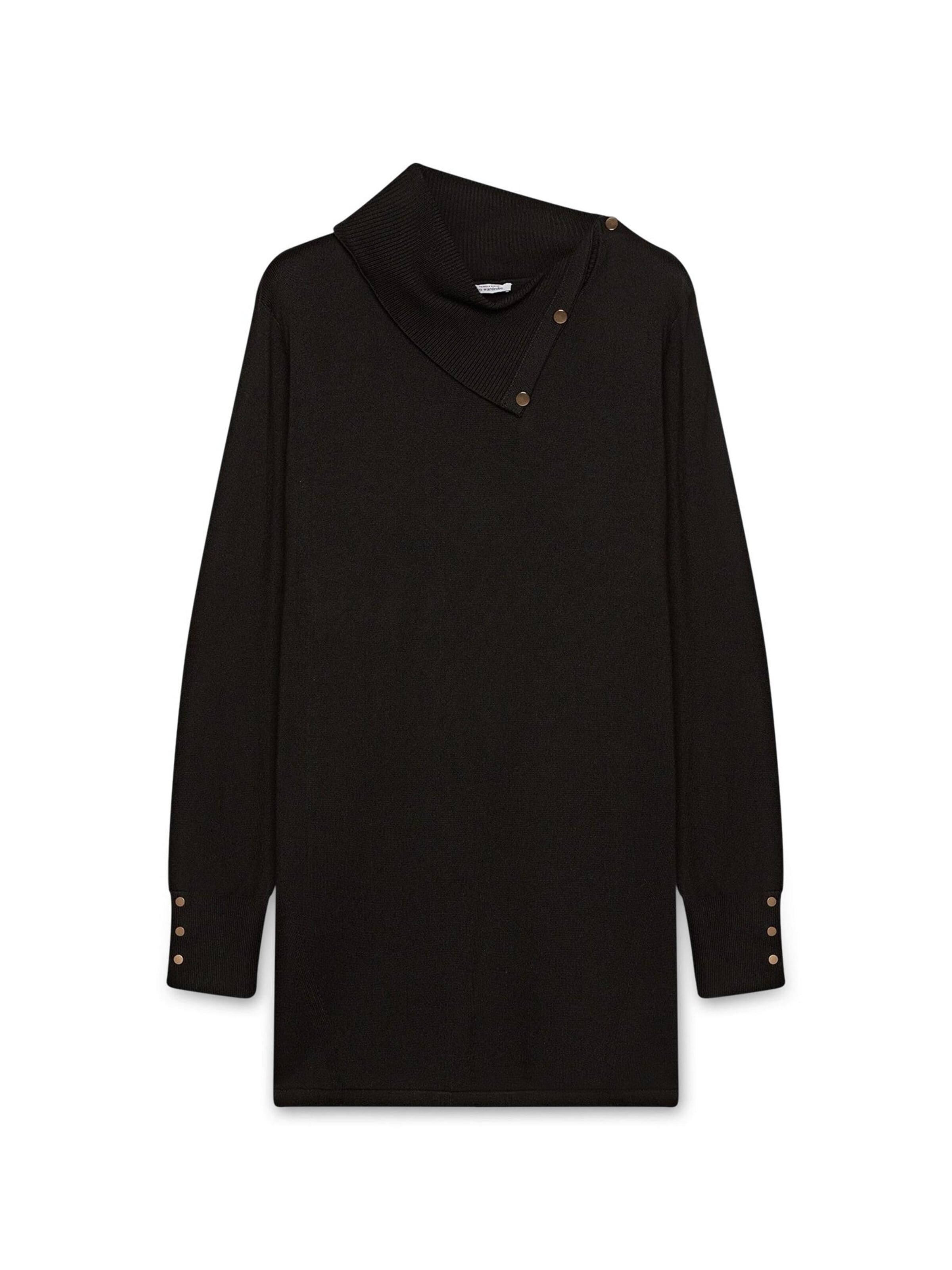 Pull-over Fiorella Rubino en noir : devant