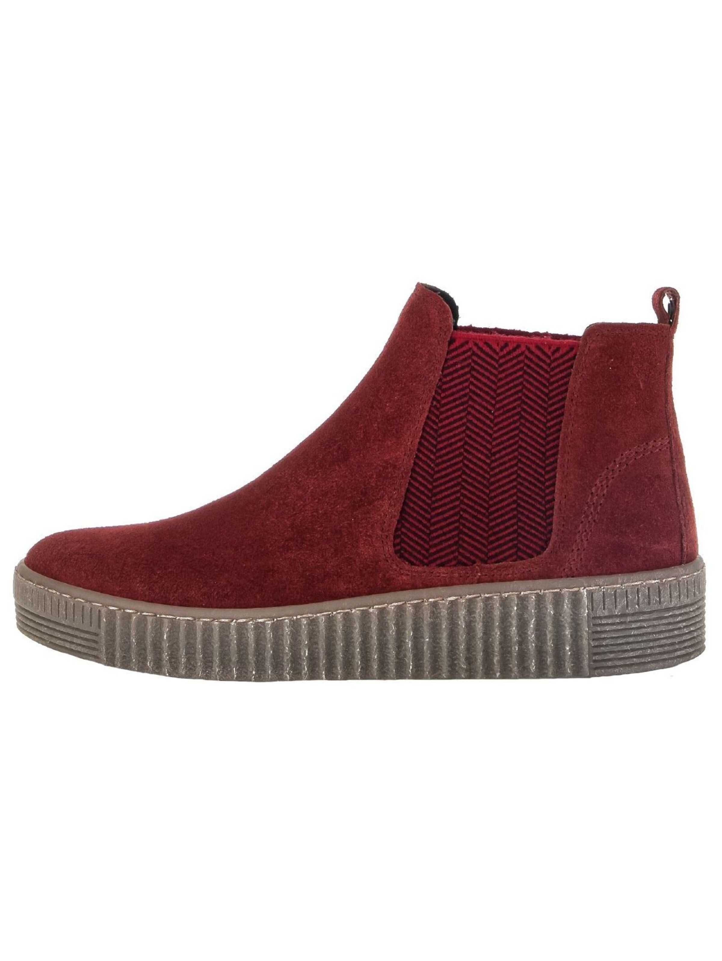 GABOR Chelsea boots in Rood