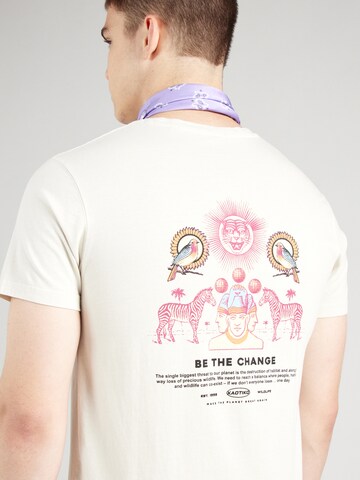 Kaotiko T-Shirt 'NAIROBI' in Beige
