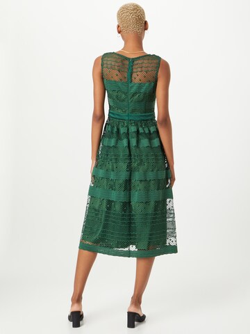 Robe de cocktail SWING en vert