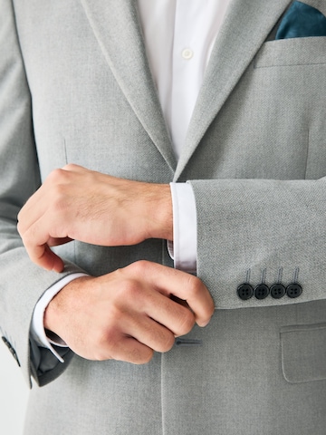 Next Slim Fit Sakko in Grau