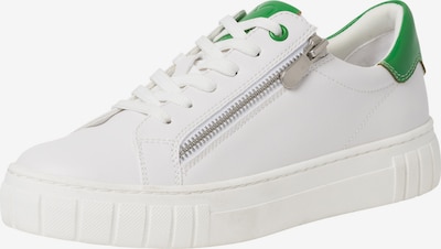 MARCO TOZZI Sneakers laag in de kleur Grasgroen / Wit, Productweergave