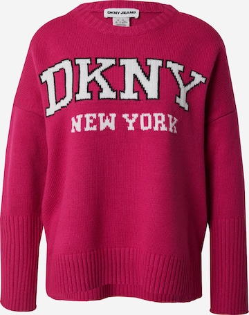 DKNY Pullover in Pink: Vorderseite