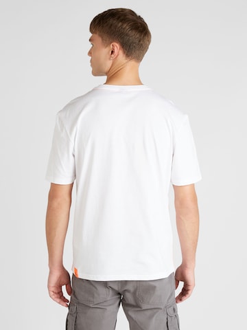 Maglietta 'MICK3' di Bogner Fire + Ice in bianco