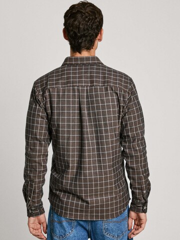 Pepe Jeans Regular fit Overhemd ' MESSON ' in Bruin