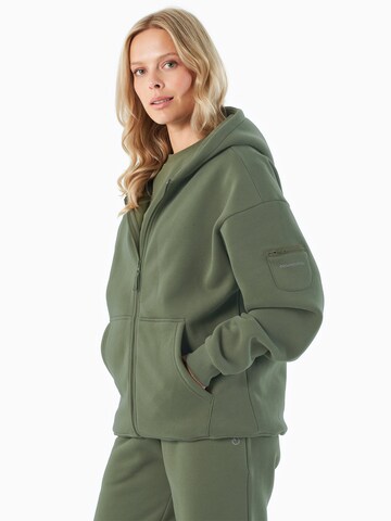 Organication Sweatjacke in Grün