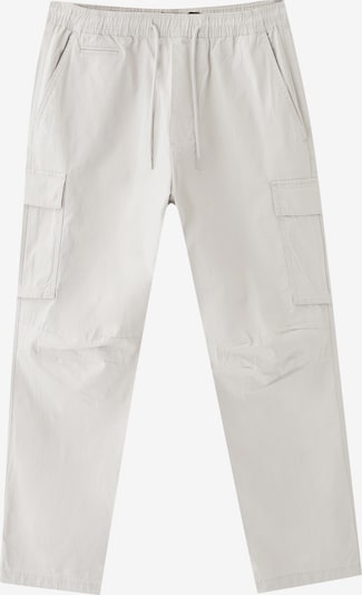 Pantaloni cargo Pull&Bear di colore grigio chiaro, Visualizzazione prodotti