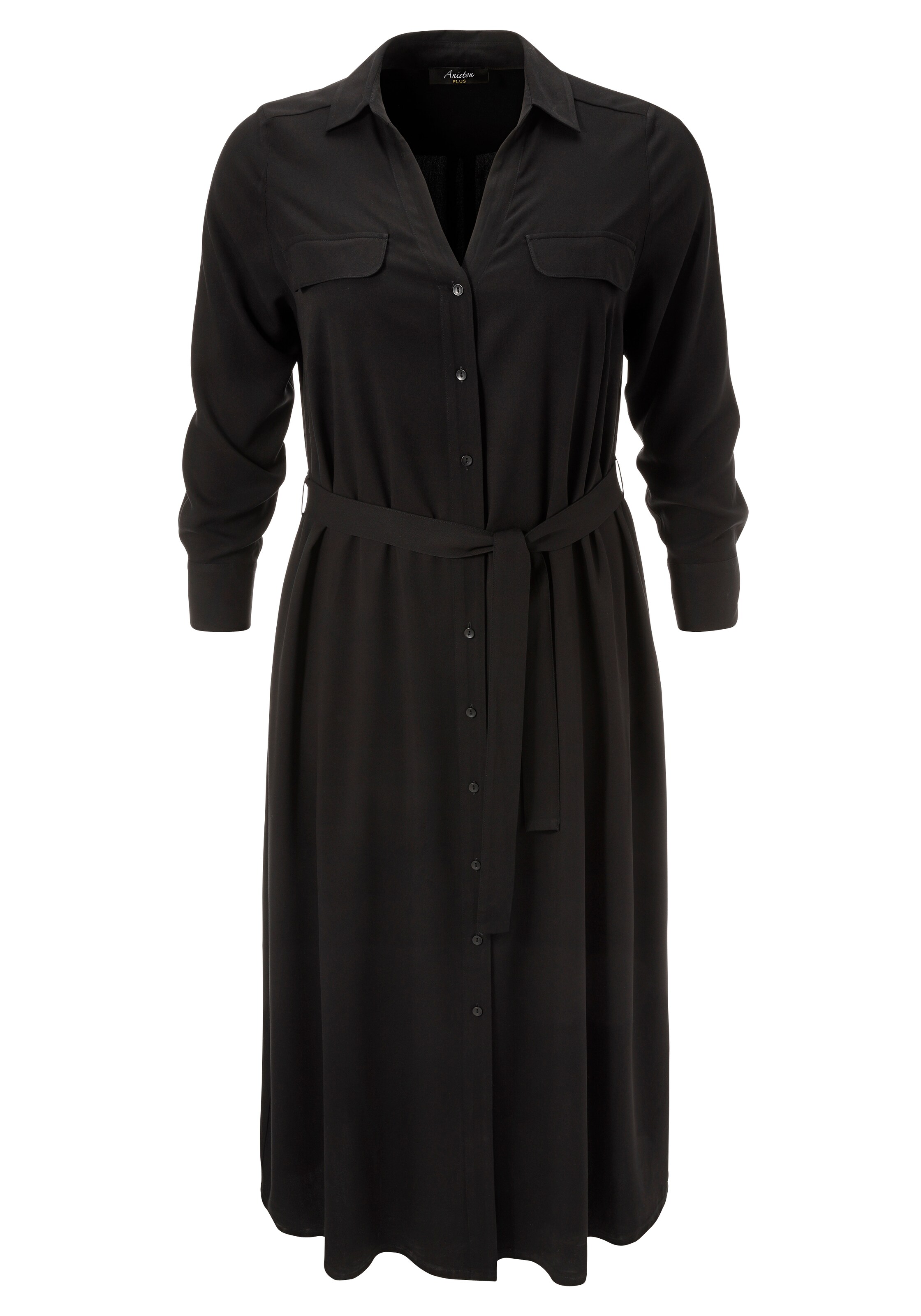 Aniston Kleid in Schwarz: Vorderseite