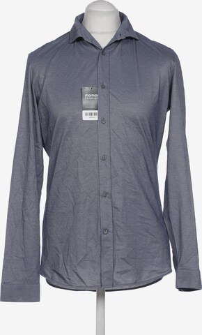 DRYKORN Button Up Shirt in L in Blue: front