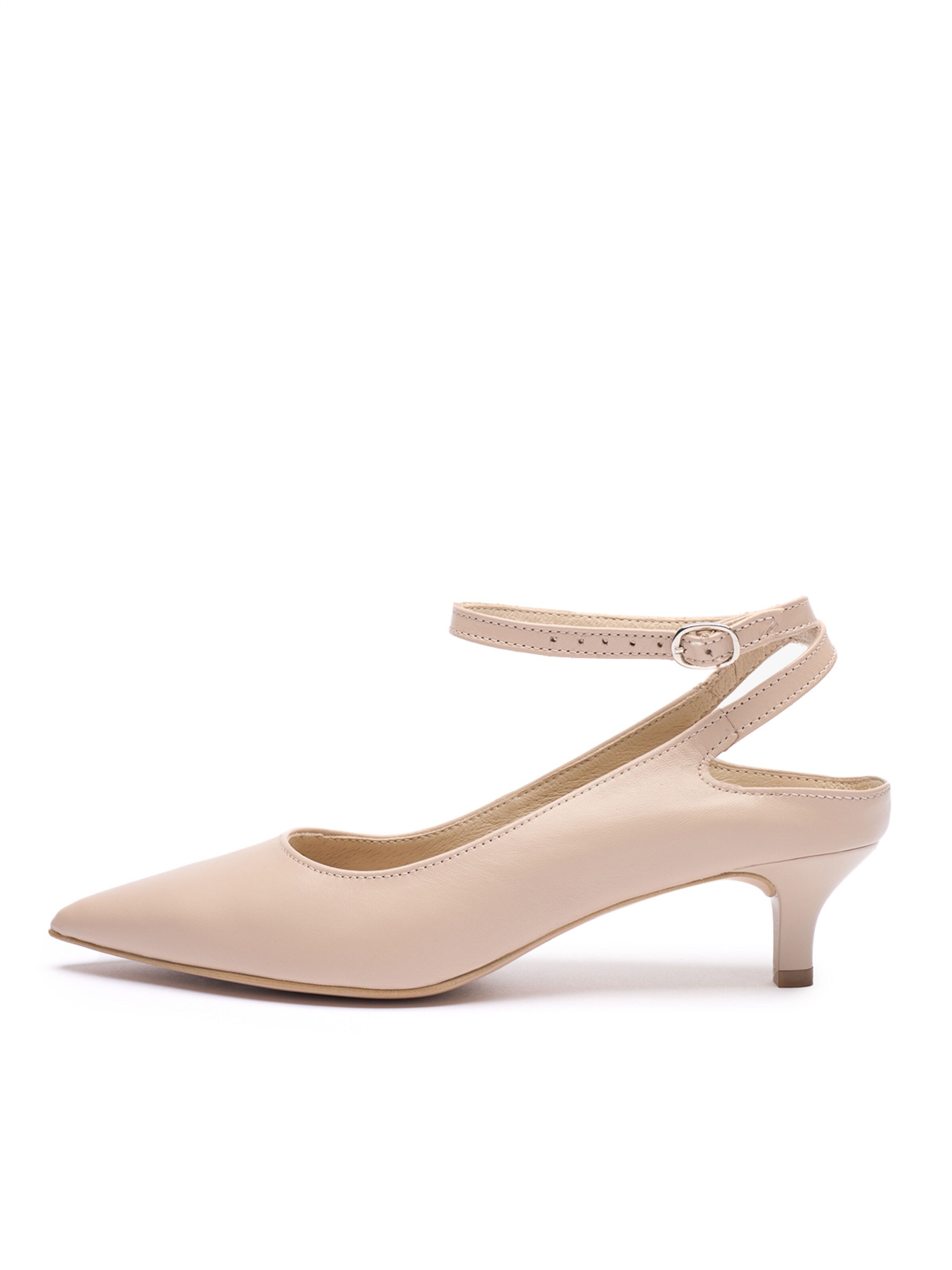 RYŁKO - Sapatos abertos atrás em bege: frente