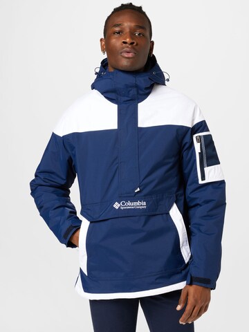 Veste outdoor 'Challenge' COLUMBIA en bleu : devant