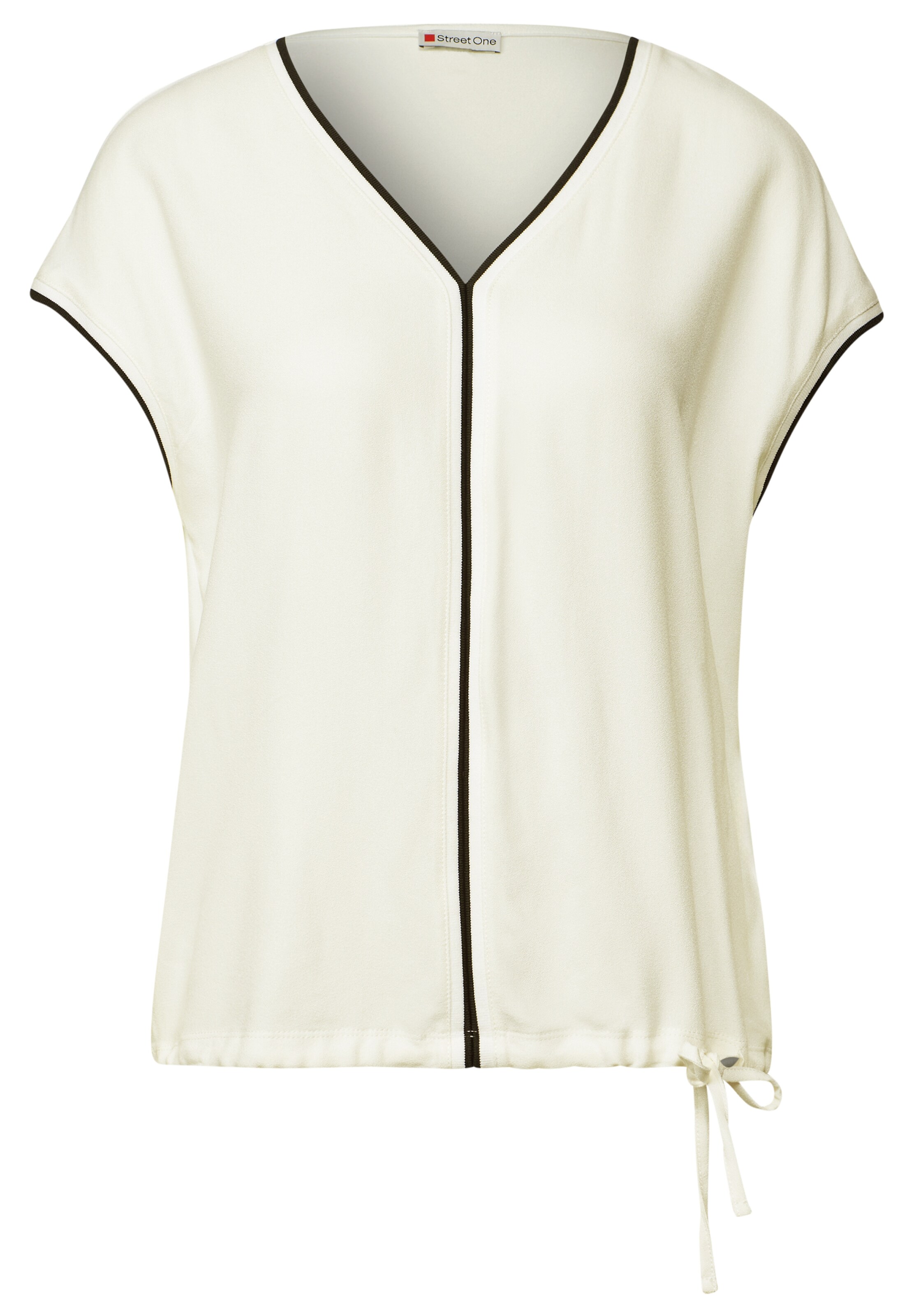 STREET ONE Shirt in White: front